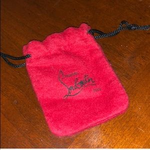 Mini Authentic Louboutin Dust Bag